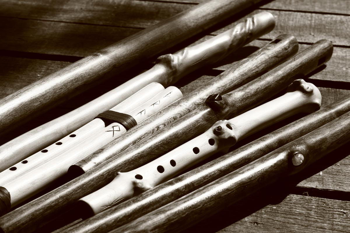 Overtone Flutes, Double Flutes, Whistles, Fujara