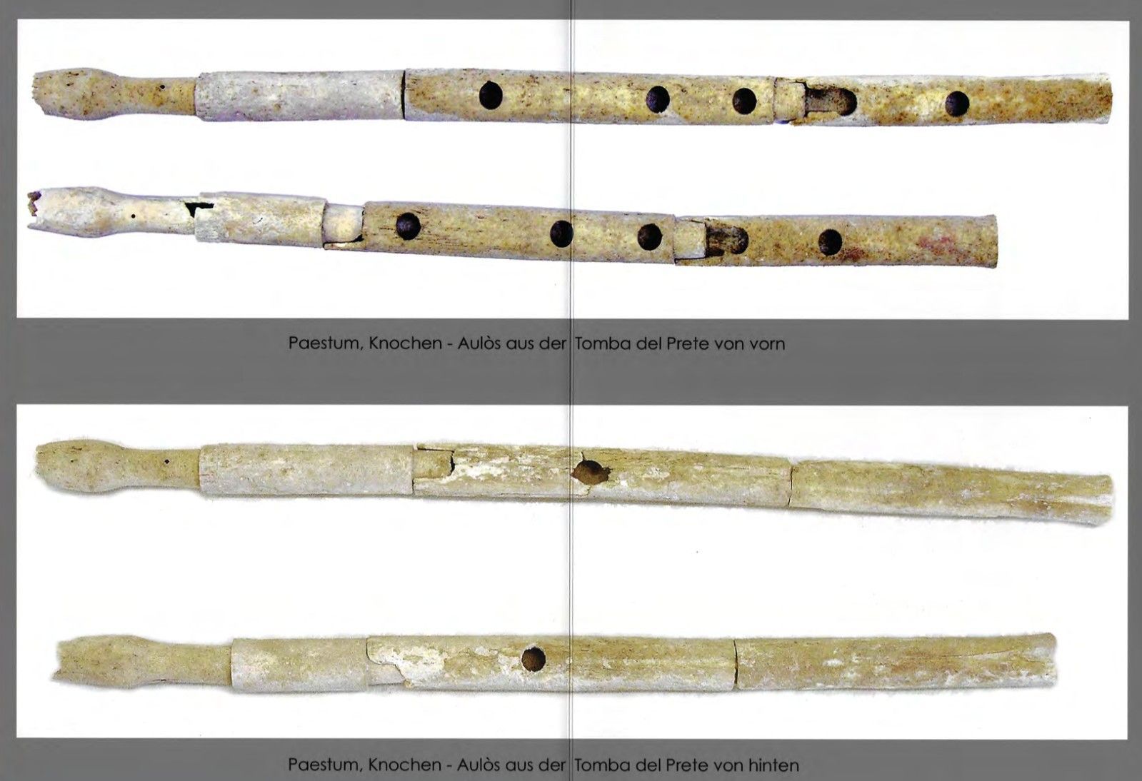 Poseidonia Aulos Deer Bone Photo by Reichlin Moser